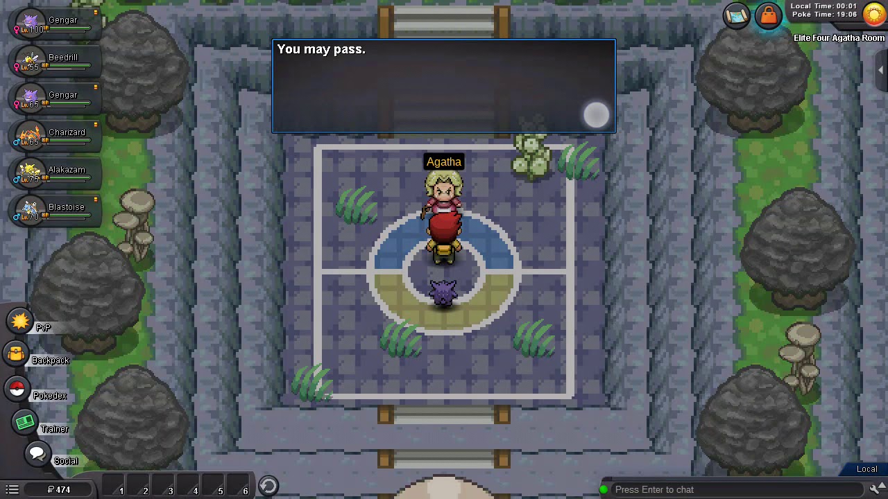 Pokemon Revolution Kanto Elite Four YouTube