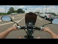 Cruising across town on my Yamaha C3 Scooter.  GoPro hero  9 media mod