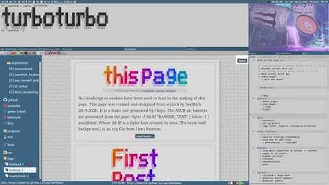 FASTER webpage with TURBOLINKS. (and i like it, yes i dooo)