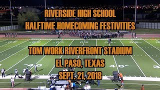 RHS Homecoming Halftime Festivities 2018
