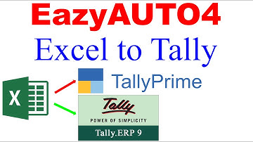Excel Import Function of EazyAUTO4 in Tally Prime 4.0 | EazyAUTO4 Excel to Tally FREE DOWNLOAD