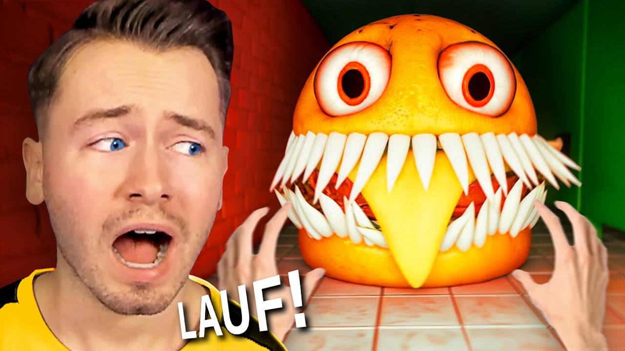 Ein BURGER MONSTER will mich FRESSEN...🍔 (HILFE)