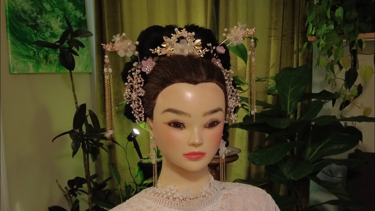 Traditional Chinese Hairstyle | ASMR | No Talking - Hair Fixing ~ Perfectionist ~ Finishing Touches 