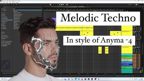 Melodic Techno In Style Of Anyma From Start to Finish Series Pad&Arp Design-4