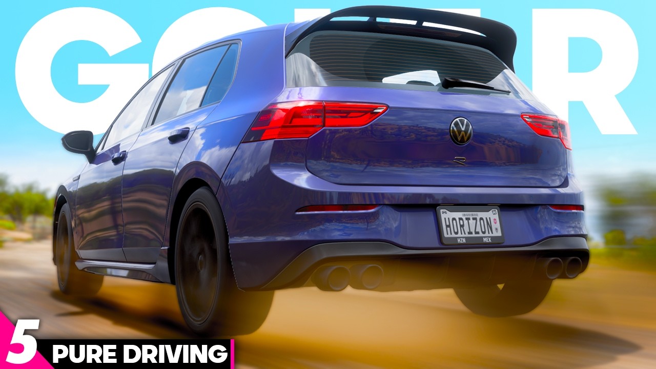 Volkswagen Golf R '22 | FOrza Horizon 5 Pure Driving Gameplay