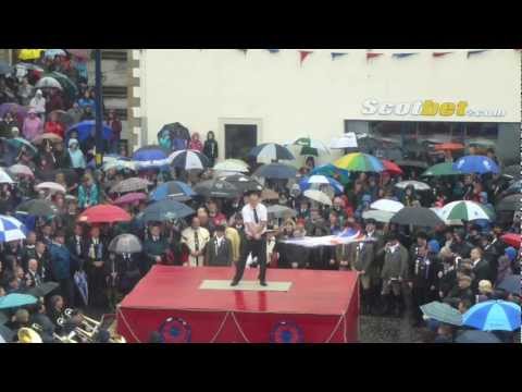 Selkirk Common Riding 2012 /7  Ex Soldiers Standard Bearer