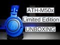 Audífonos Audio Technica ATH-M50x Unboxing y Review! (Edición Limitada)
