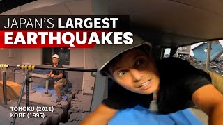 How Japan's Largest Earthquakes Really Felt | Tohoku (2011) Kobe (1995) ★ ONLY in JAPAN