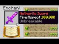 i secretly used Fire Aspect 100 in Minecraft UHC..