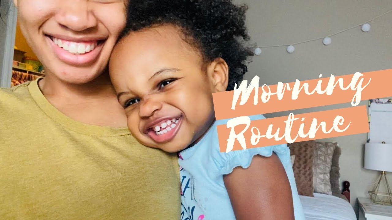 Single Mother Morning Routine Casual morning routine of Single mom and Toddler | Spend the morning ...