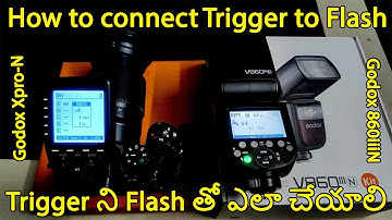 How to Syn Flash 860III-N to Trigger Xpro-N | Setup of flash with trigger | X-Pro-N|Nikon 860iii-N|