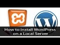 How to install wordpress locally / Using XAMPP Server Step by Step Tutorial