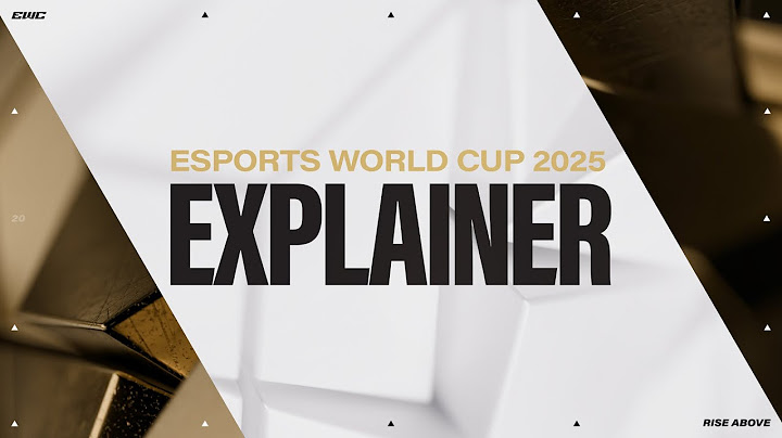 Esports World Cup 2025 EXPLAINED