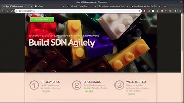 SDN - OpenFlow with Mininet RYU and sFlow-RT