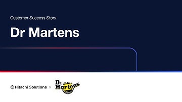 Hitachi Solutions | Microsoft Dynamics 365 and Dr Martens - Stock Replenishment [English]