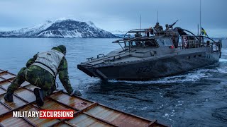 CB-90 Fast Assault Craft: Nordic Marines Launch from U.S. Navy Warship