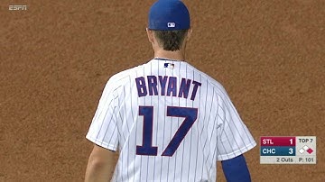 STL@CHC: Bryant makes quick snare on liner to third