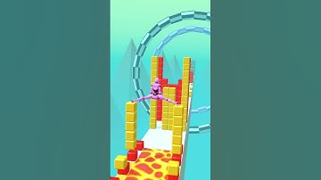 Stack Surf 3D - game surf obstacle #shorts #short #shortvideo #shortsvideo #gameplay #gaming #gam