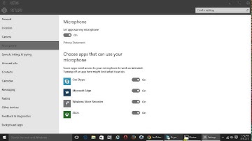 How to turn on and off microphone for skype in windows 10