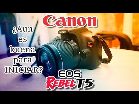 Vídeo: La Canon t5 és una càmera de fotograma complet?