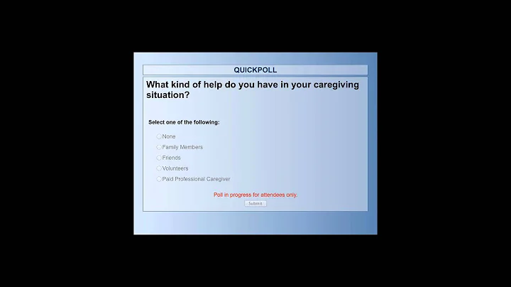 Feb 2015 Live Chat: Caregiving Challenges with exp...