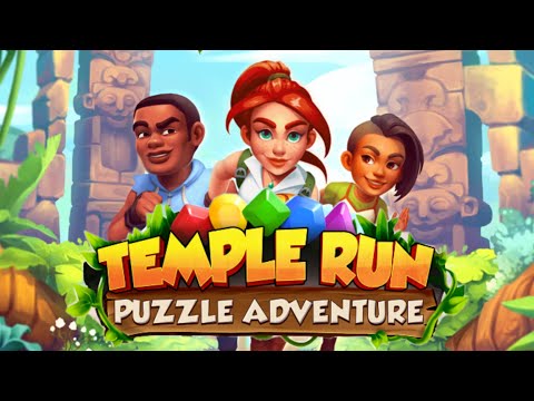 TEMPLE RUN PUZZLE ADVENTURE - Gameplay Trailer Part 1 Apple Arcade