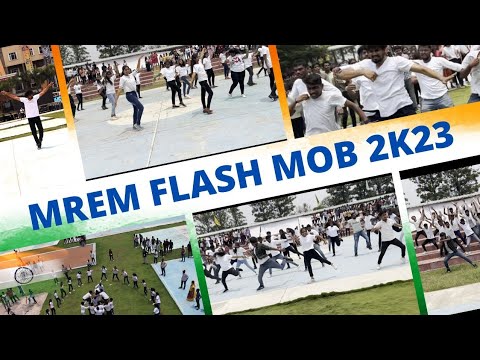 FLASHMOB 2K23 MREM MALLA REDDY ENGINEERING COLLEGE AND MANAGEMENT SCIENCES