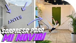 TRANSFORME EL PATIO COMPLETO EN POCAS HORAS! @CesarFlowersVlogs #tuneandoelcanton