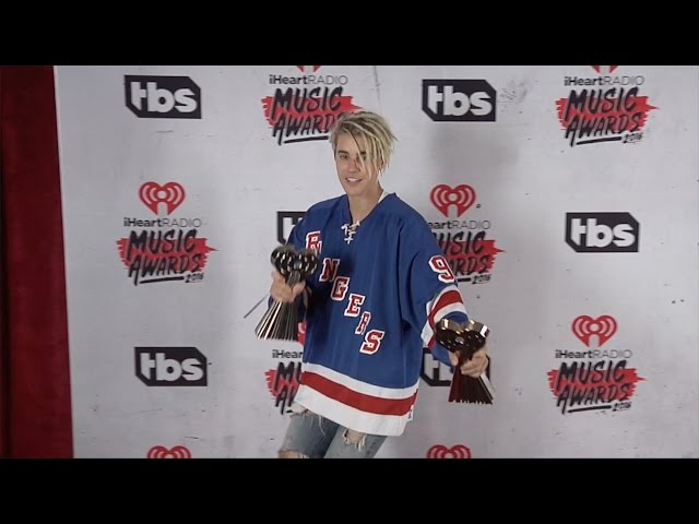 Justin Bieber's Epic Win at iHeartRadio Music Awards 2016