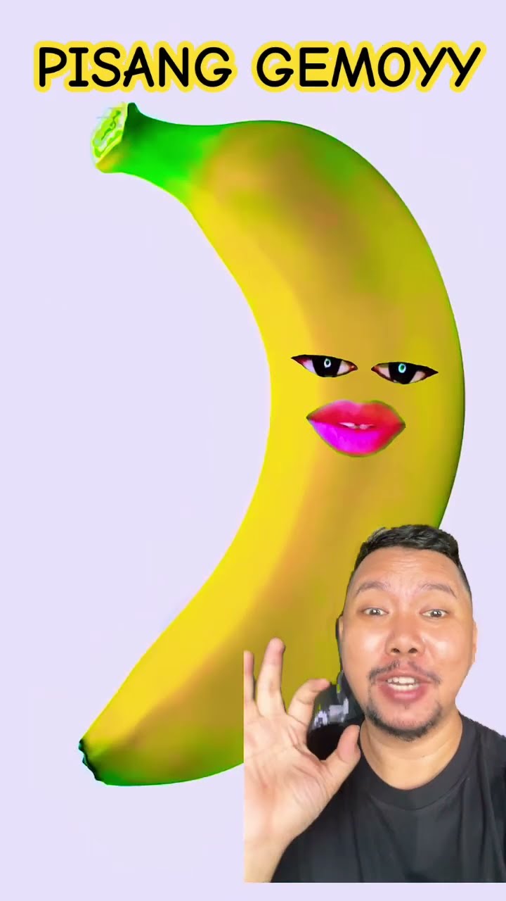 SIAPA YG SUKA BUAH PISANG!!??? #funny #banana #fruit #memes #satisfying #cute