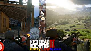Red Dead Redemption 2 Smartest Law System Explained | Expirement Of Red dead redemption law system