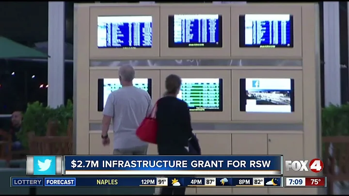 Southwest Florida International Airport (RSW) gets $2.7 million dollar infrastructure grant