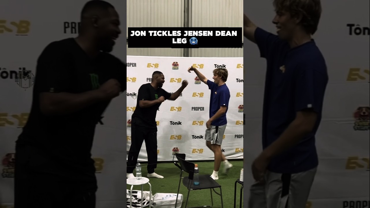 Don't Play with Silly Things | Jon Jones's Merciless Kick to Dean #sports