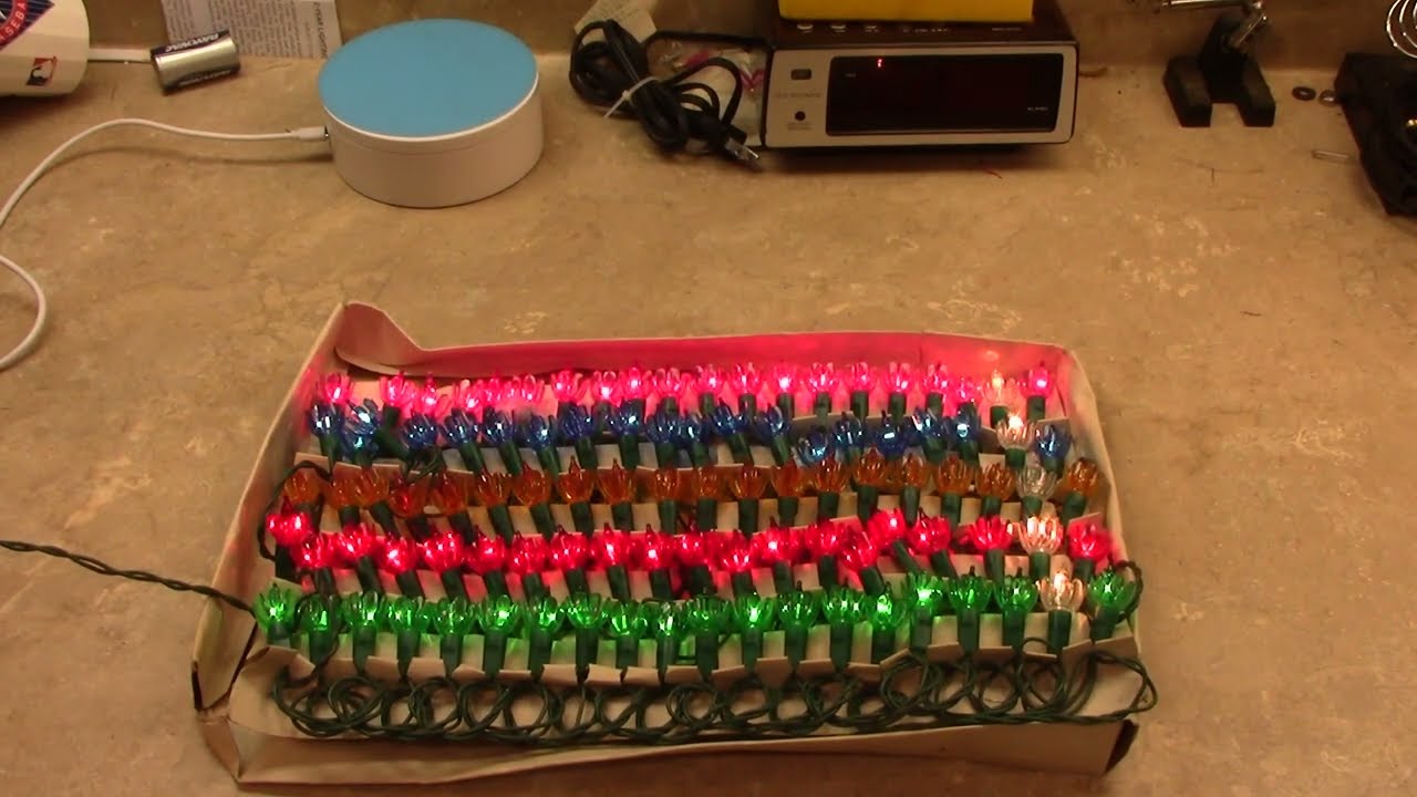 Early 2025 Vintage Christmas Light Finds - YouTube