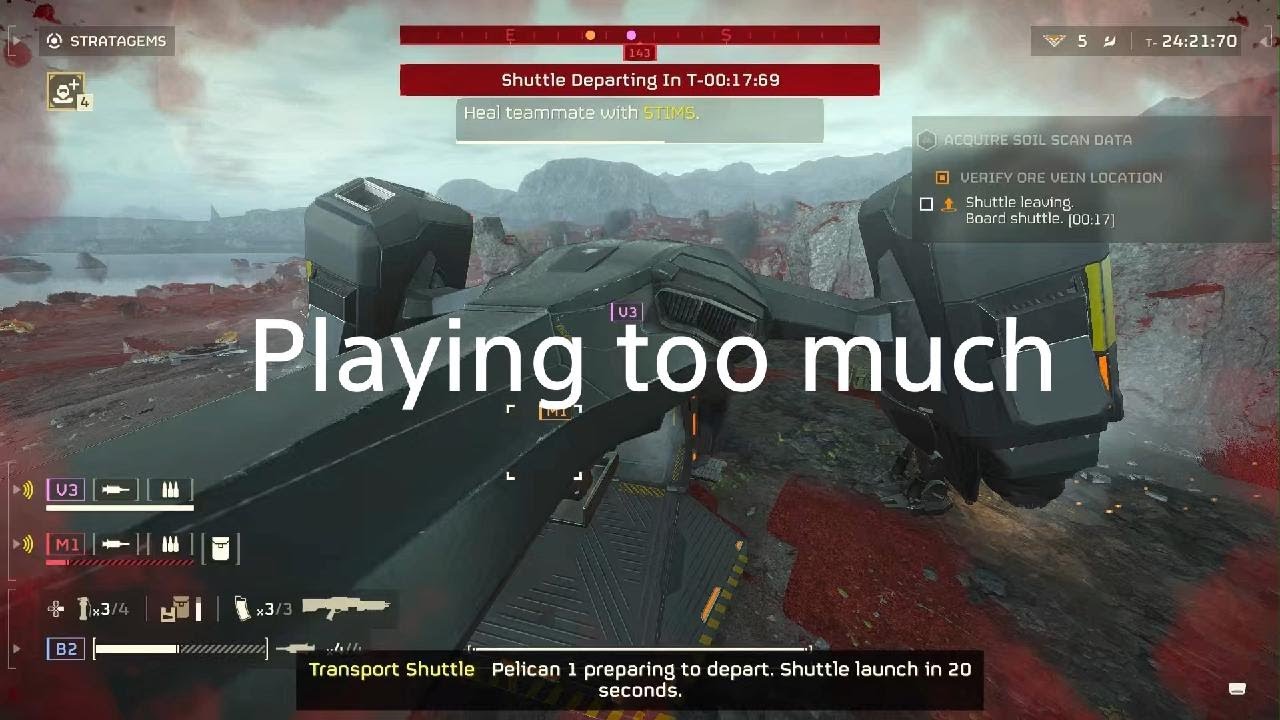 HELLDIVERS 2 Playing Too Much - YouTube
