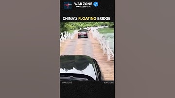China’s Amazing Floating Bridge! 🚗