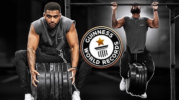 I Attempted The World Record Weighted Pullup (MY MAX!)