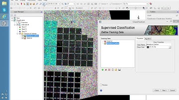 Sentinel-1 for Rainforest Monitoring - II Classification with Envi