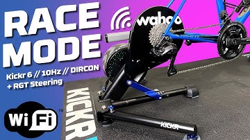 Wahoo KICKR Race Mode // RGT Gets Steering