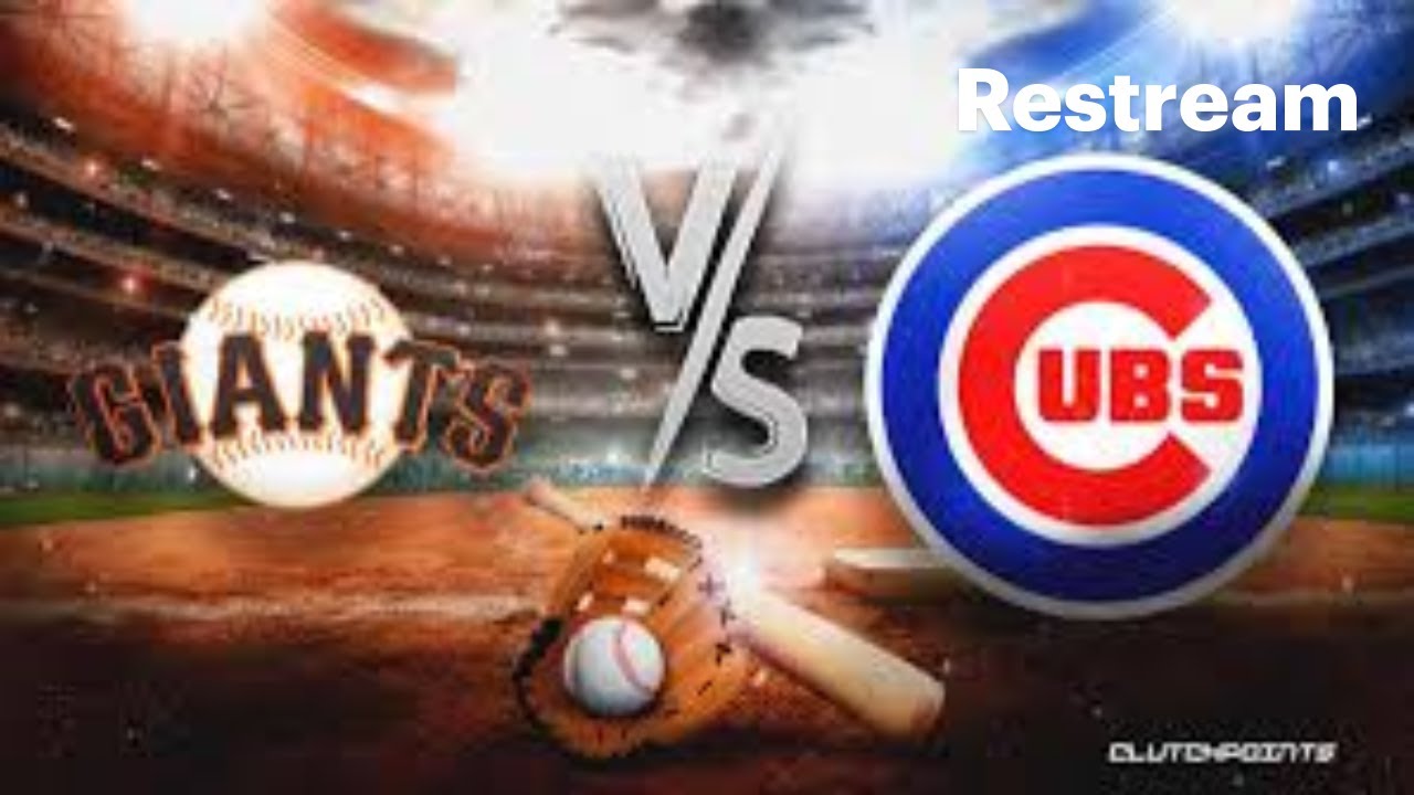 Giants Vs Cubs Monday Night Baseball Simulation Game