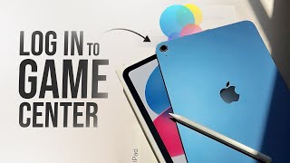 How to Login to Game Center on iPad (tutorial) screenshot 5