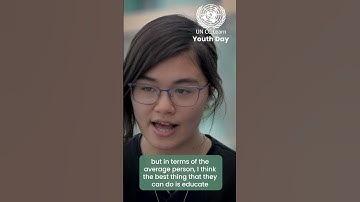 Youth Day - UN Climate Change: Learn #youthday #youthday2023  #climatechange #nature