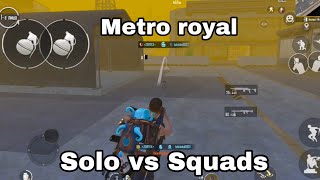 : Solo vs Squads Metro royal (7 kills)