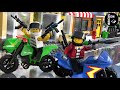 Motor Gang Robbery Trash Brothers Heist TNT Bomb Squad K 9 Unit Lego Police Crazy Bank Robbery