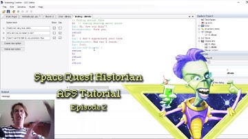Adventure Game Studio Tutorial Episode 2: (Basic) Dialogues and Embarrassing Failures