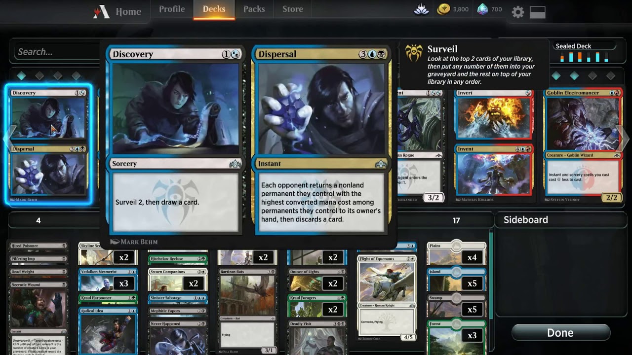 MtG Arena 1st Guilds of Ravnica Sealed Deck p.1 YouTube