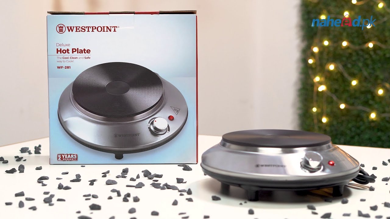 Unboxing of the West Point Deluxe Hot Plate, WF-281 - Naheed.pk