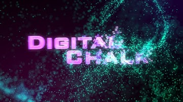 After Effects Template: Digital Chalk  - Digital Matrix-like Logo Reveal