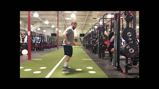 Dot Drill - 2-Foot Hop - Diagonal - Version 1