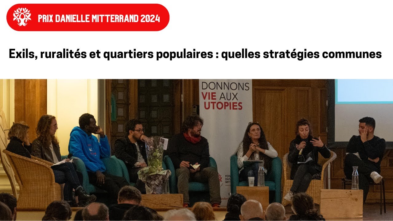 Prix Danielle Mitterrand 2024 - Table ronde